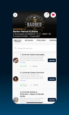 AppBarber Cliente android App screenshot 3